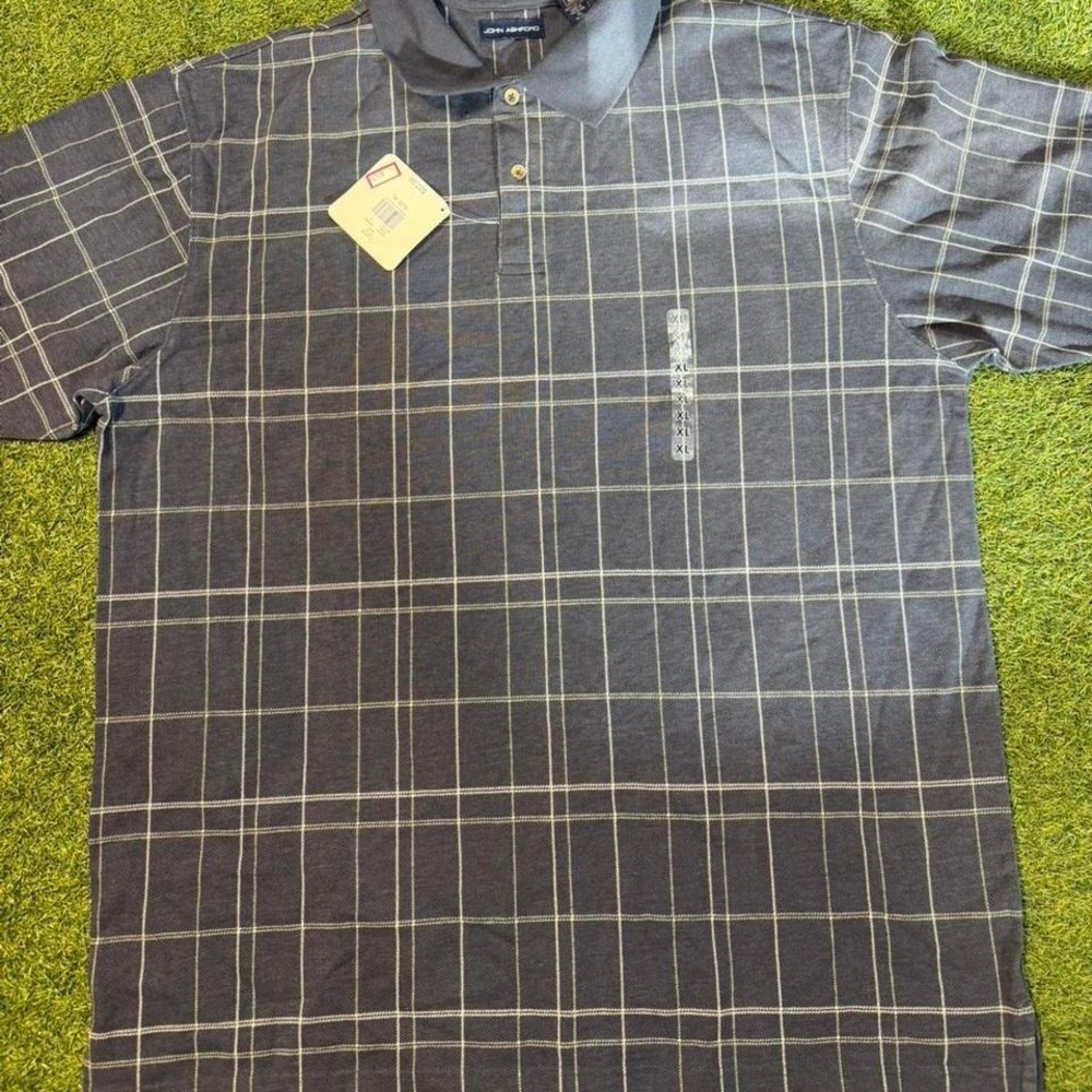 John Ashford grey polo shirt Size‎ XL #polo